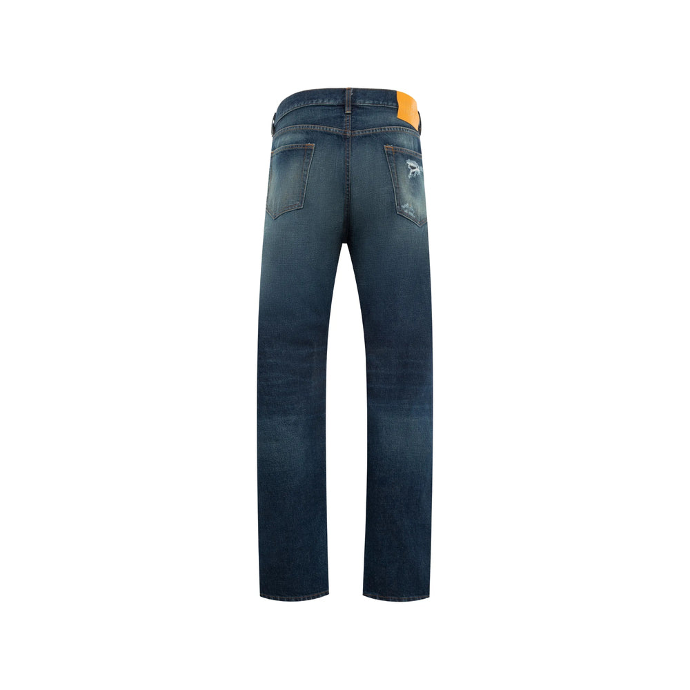 Gallery Dept. Gallery Dept. Blue Denim - Regular & Straight-Leg Jeans Men