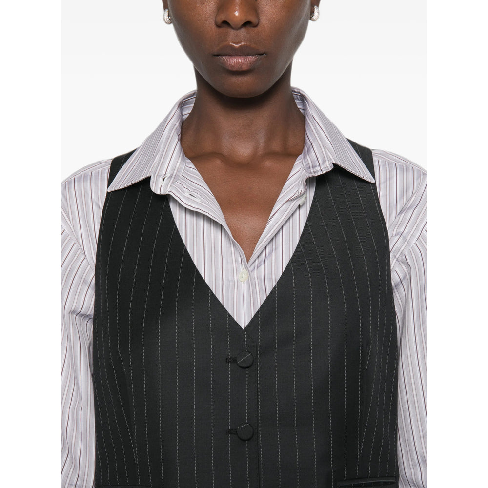 Tom Ford Black Jackets - Waistcoat & Gilets Women
