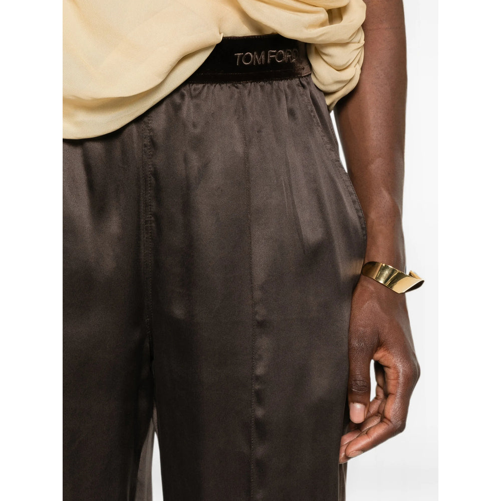 Tom Ford Tom Ford Brown Trousers - Straight Trousers Women