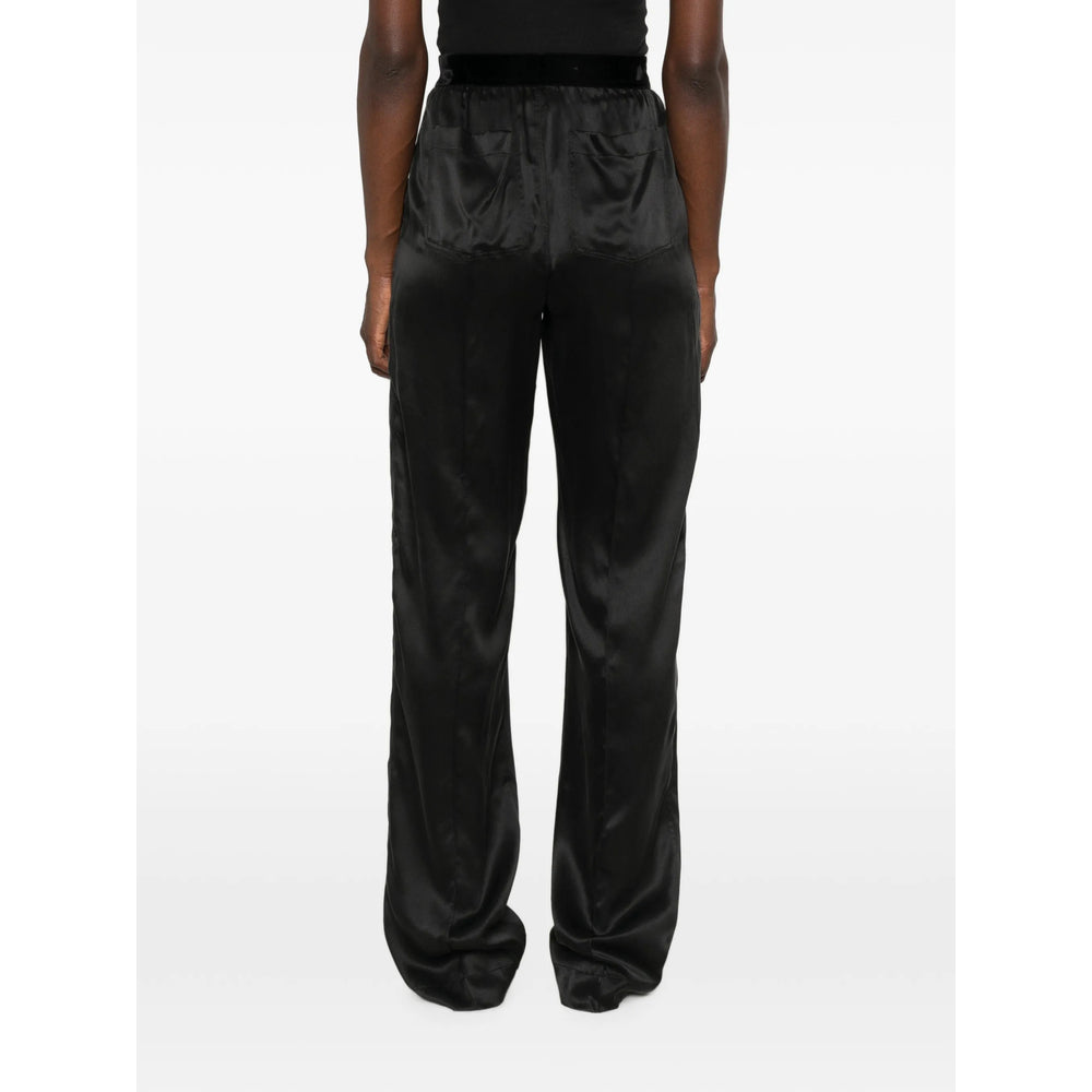 Tom Ford Black Trousers - Straight Trousers Women