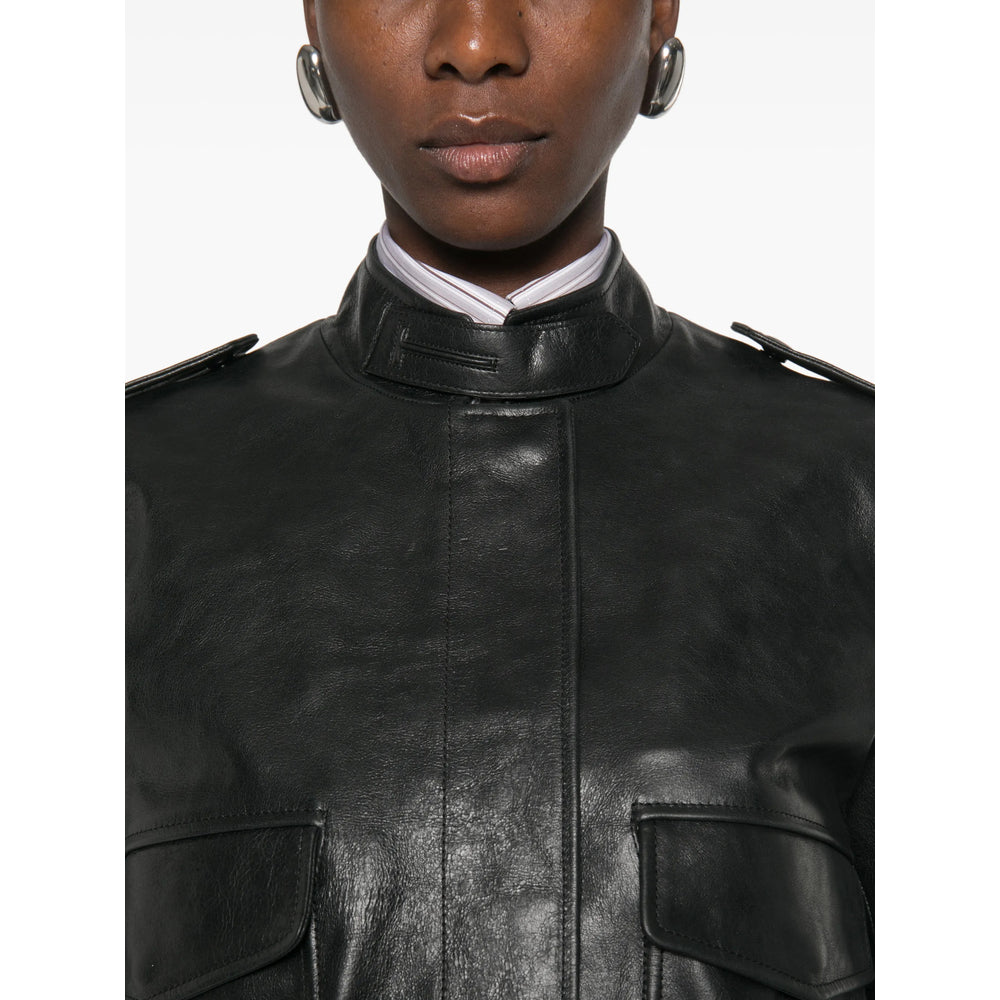 Tom Ford Black Jackets - Leather Jackets Women