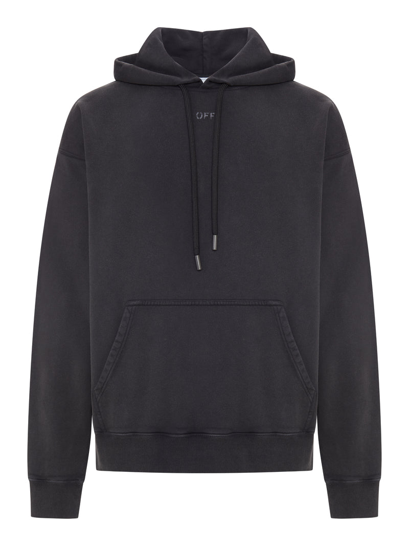 Off-White Men Swimming Face Skate Hoodie