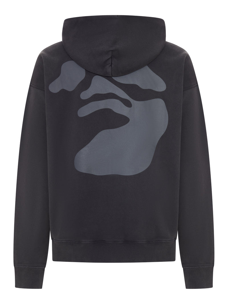 Off-White Men Swimming Face Skate Hoodie