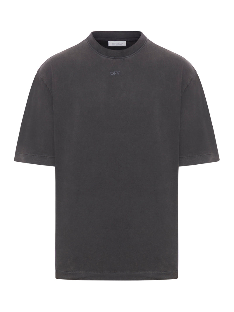 Off-White Men Swimming Face Skate S/S Tee