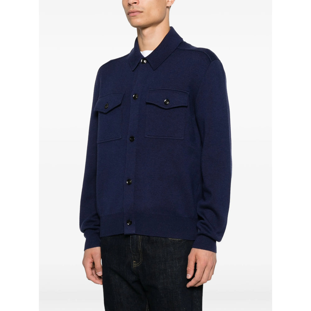 Tom Ford Blue Jackets - Shirt Jackets Men