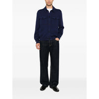 Tom Ford Blue Jackets - Shirt Jackets Men