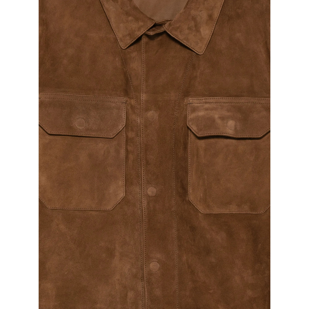 Tom Ford Tom Ford Brown Jackets - Shirt Jackets Men