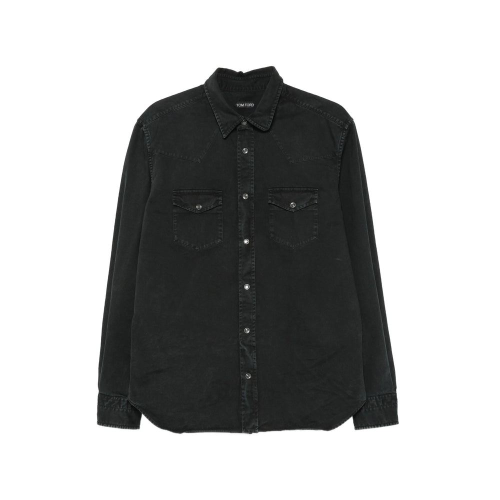 Tom Ford Black Shirts Men