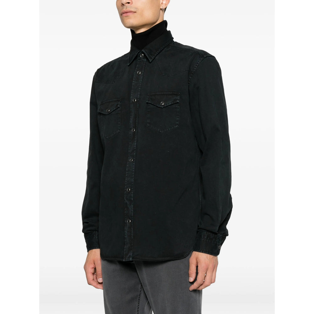 Tom Ford Black Shirts Men