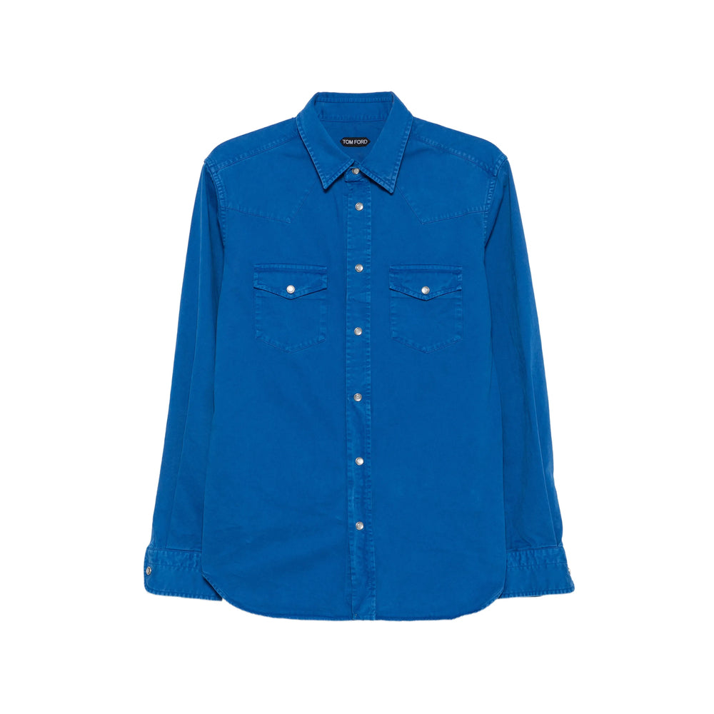 Tom Ford Tom Ford Blue Shirts Men