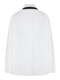 Sacai Sacai Women Cotton Shirt With Scarf