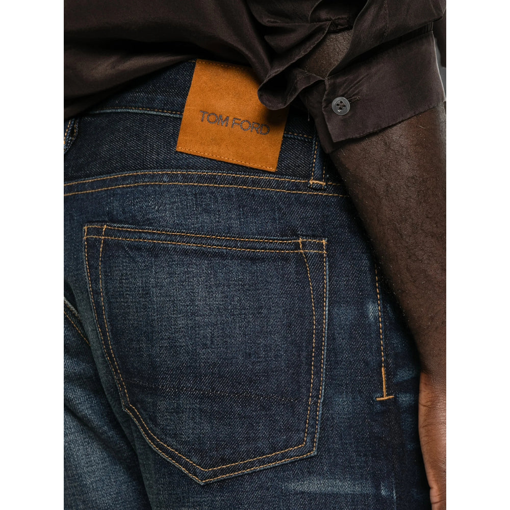 Tom Ford Blue Denim - Regular & Straight-Leg Jeans Men