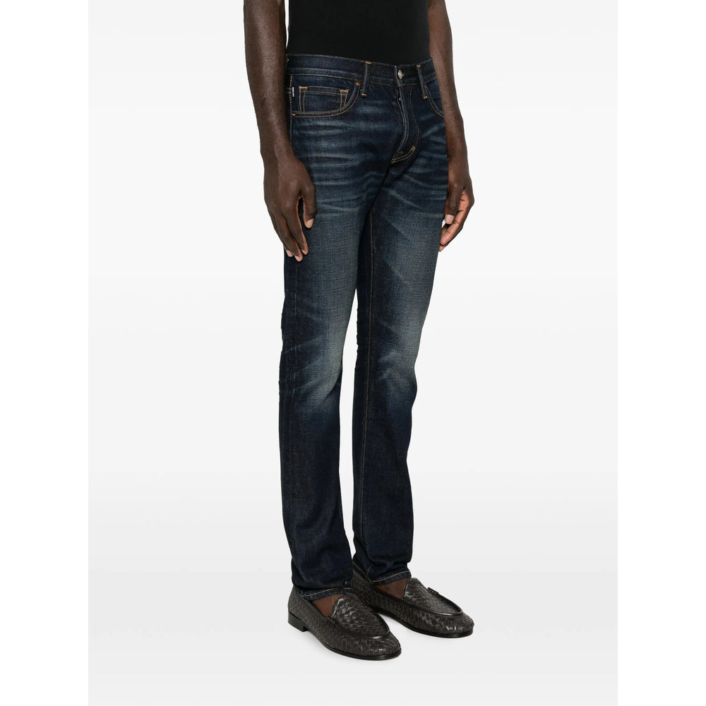 Tom Ford Blue Denim - Regular & Straight-Leg Jeans Men