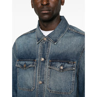 Tom Ford Blue Jackets - Denim Jackets Men