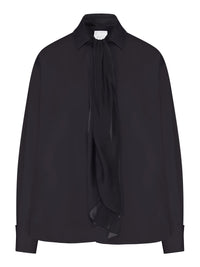 Sacai Sacai Women Cotton Shirt With Scarf