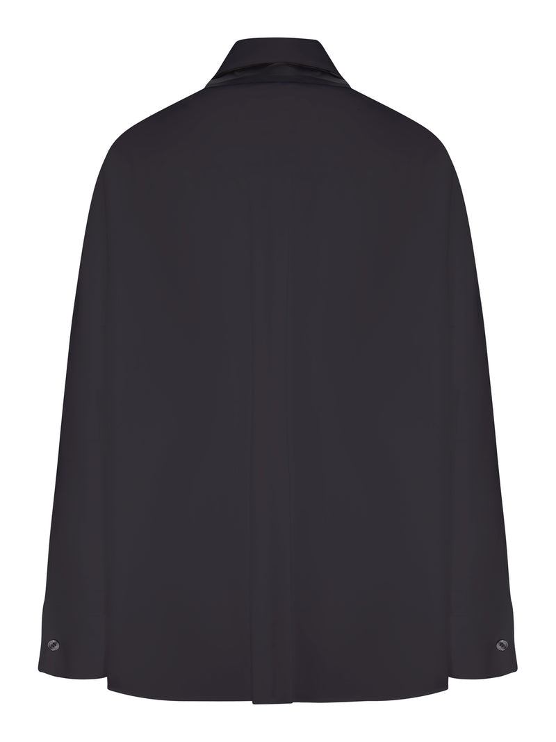 Sacai Sacai Women Cotton Shirt With Scarf