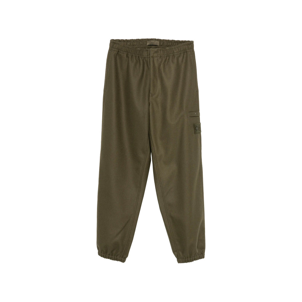 Stone Island Stone Island Green Trousers - Track Pants Men