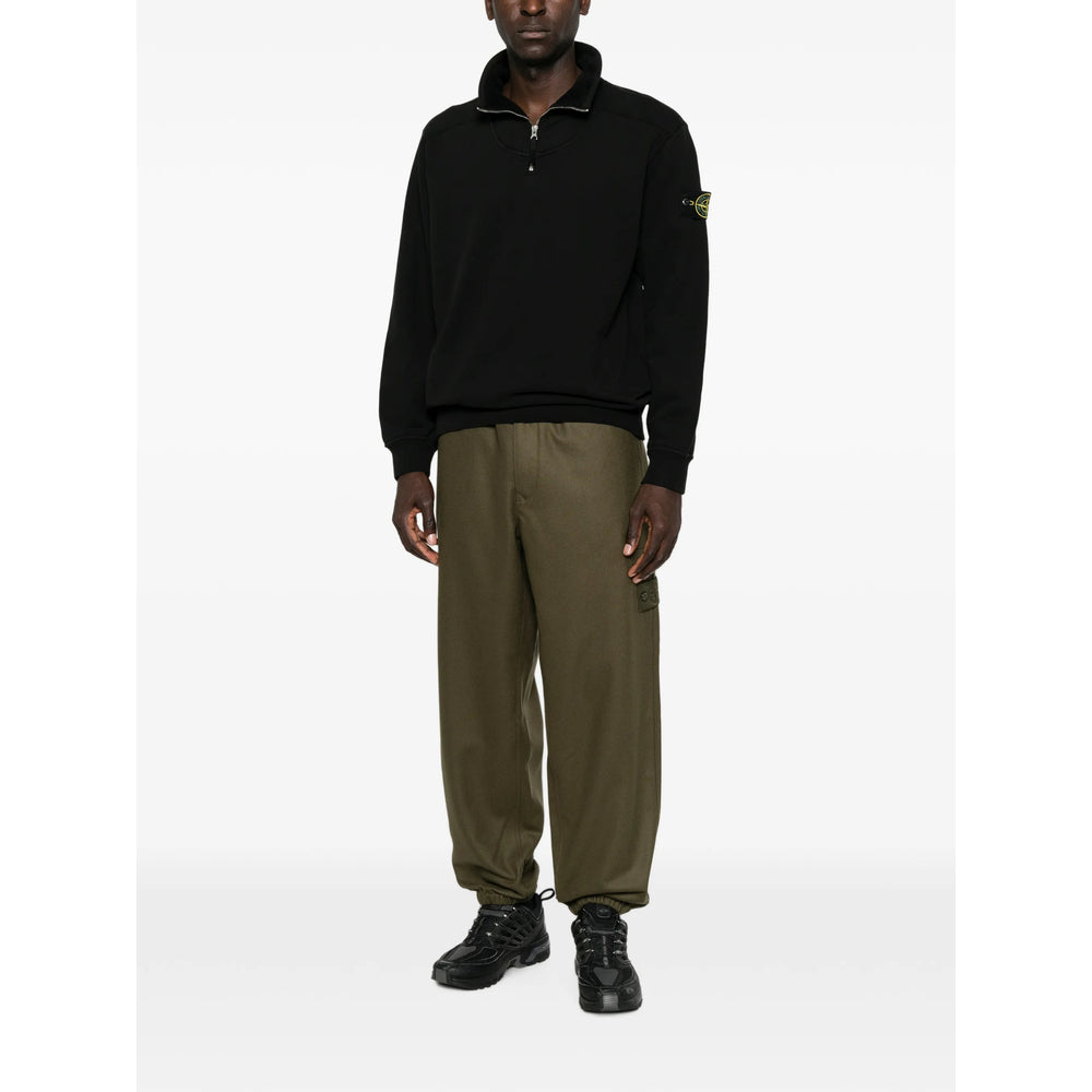 Stone Island Stone Island Green Trousers - Track Pants Men
