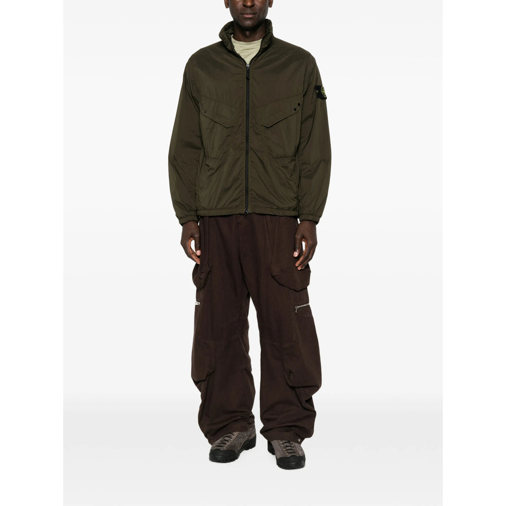 Stone Island Green Jackets - Military Jackets Men