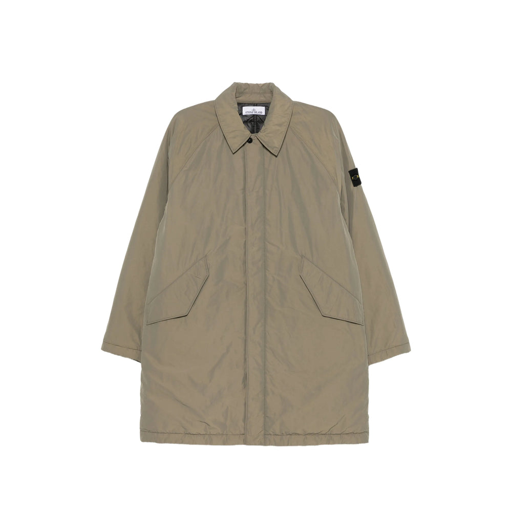 Stone Island Green Coats - Padded Coats Men