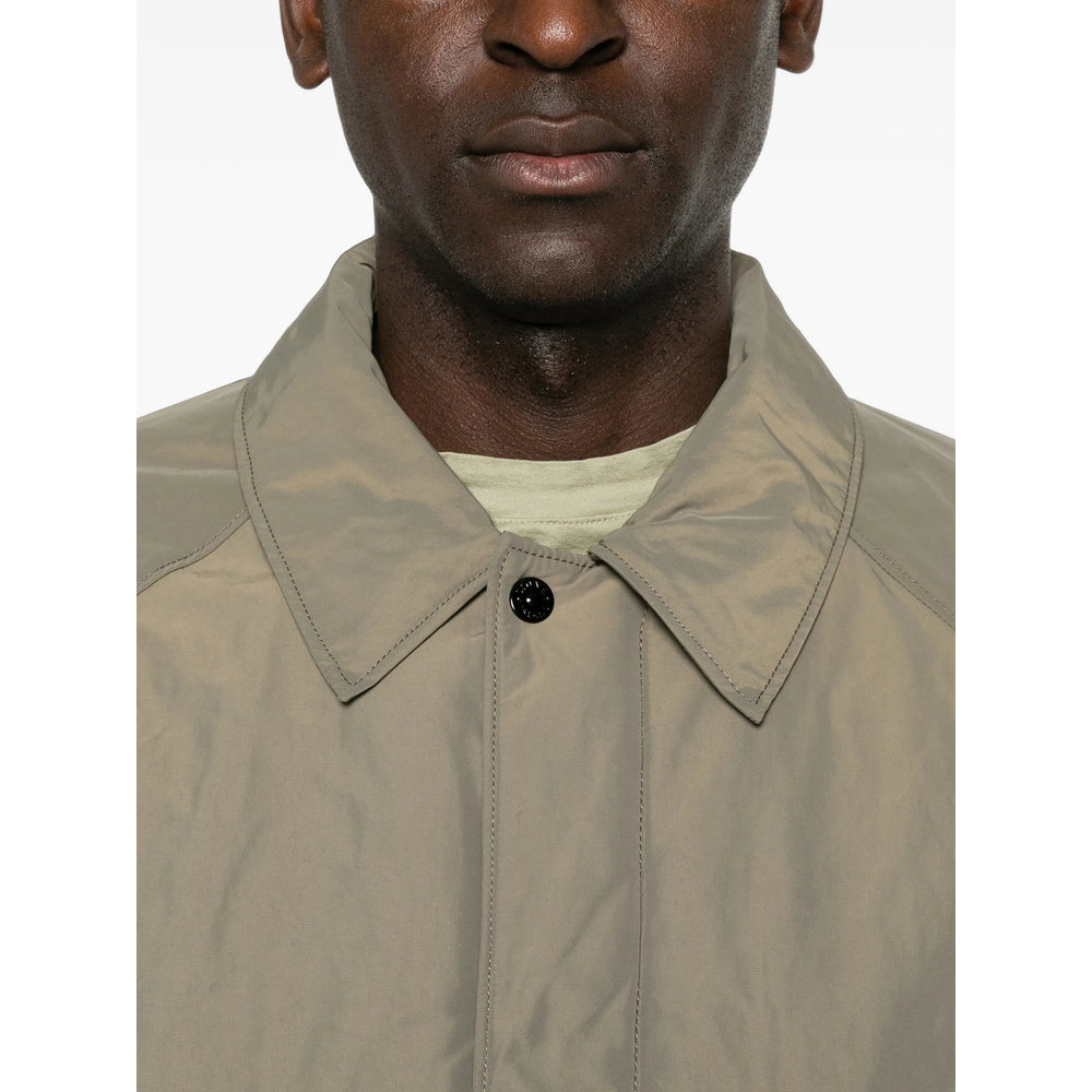 Stone Island Green Coats - Padded Coats Men