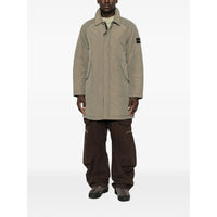 Stone Island Green Coats - Padded Coats Men
