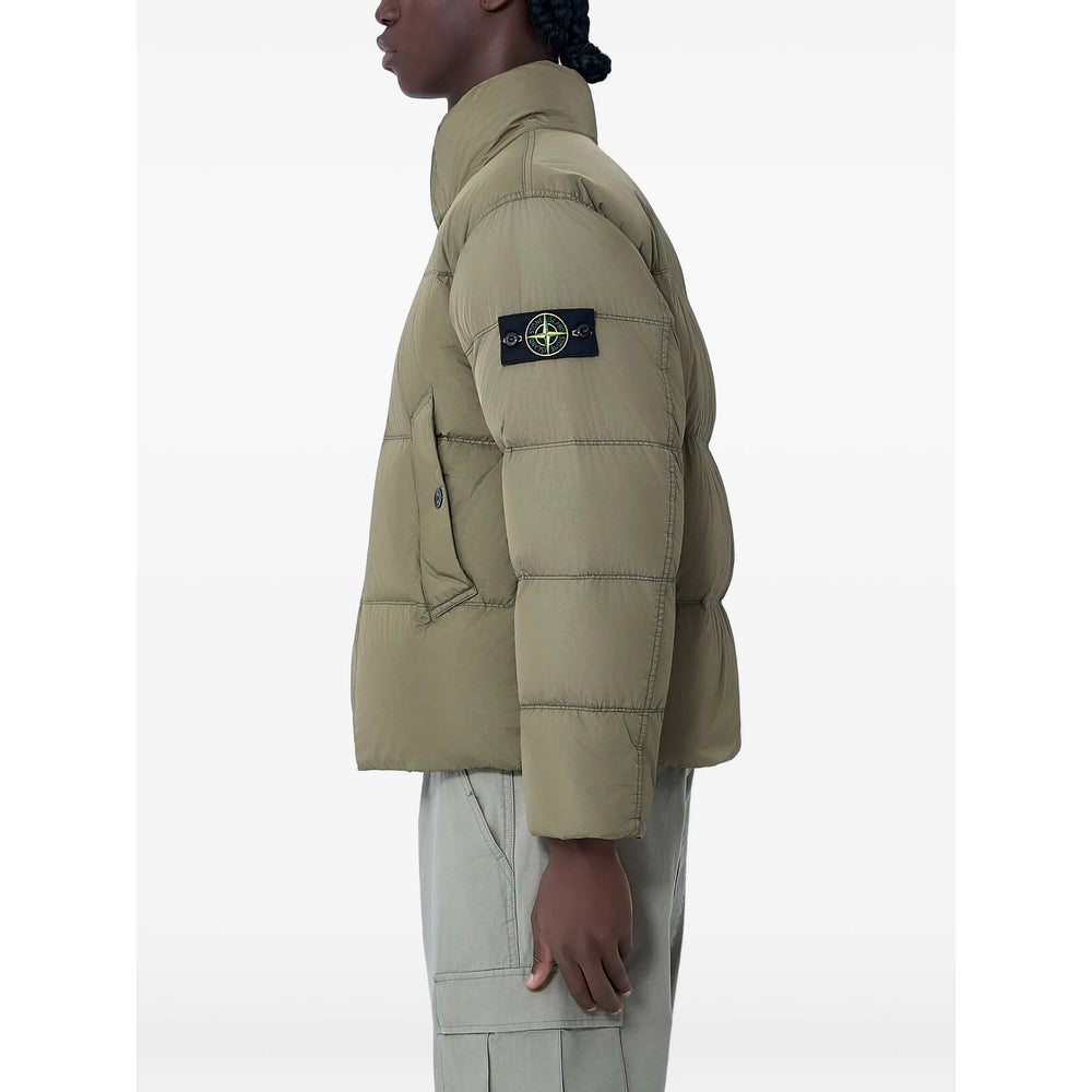 Stone Island Green Jackets - Padded & Down Jackets Men