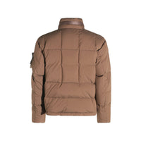 Stone Island Brown Jackets - Padded & Down Jackets Men