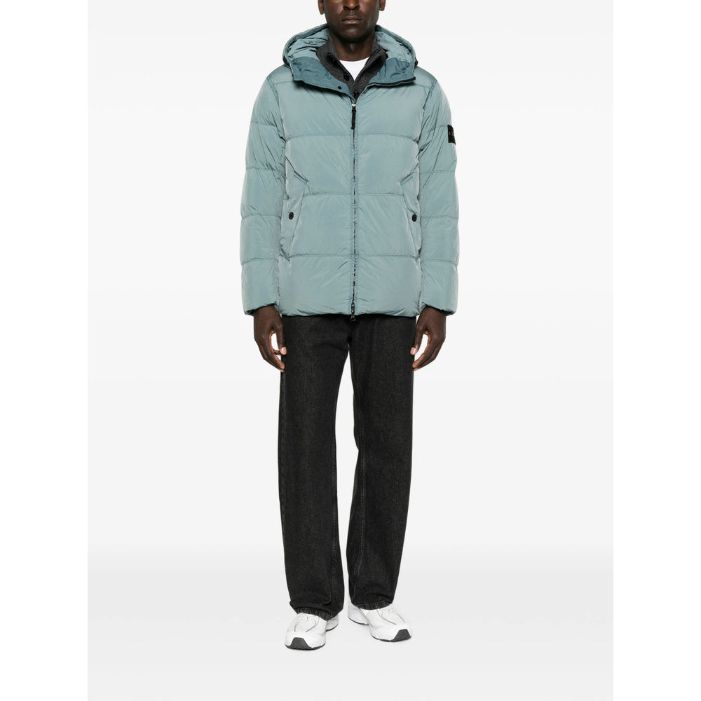 Stone Island Blue Jackets - Padded & Down Jackets Men
