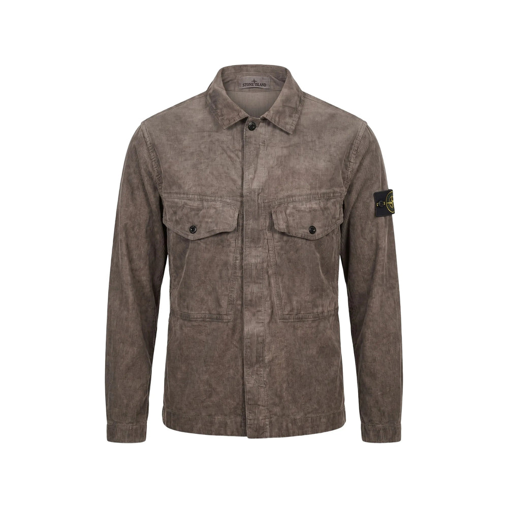 Stone Island Brown Shirts Men