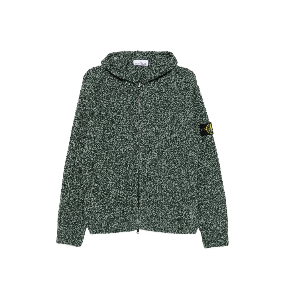 Stone Island Green Sweaters & Knitwear - Hoodies Men