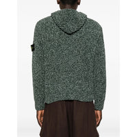 Stone Island Green Sweaters & Knitwear - Hoodies Men