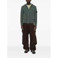 Stone Island Green Sweaters & Knitwear - Hoodies Men
