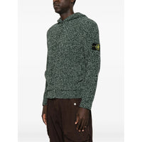 Stone Island Green Sweaters & Knitwear - Hoodies Men