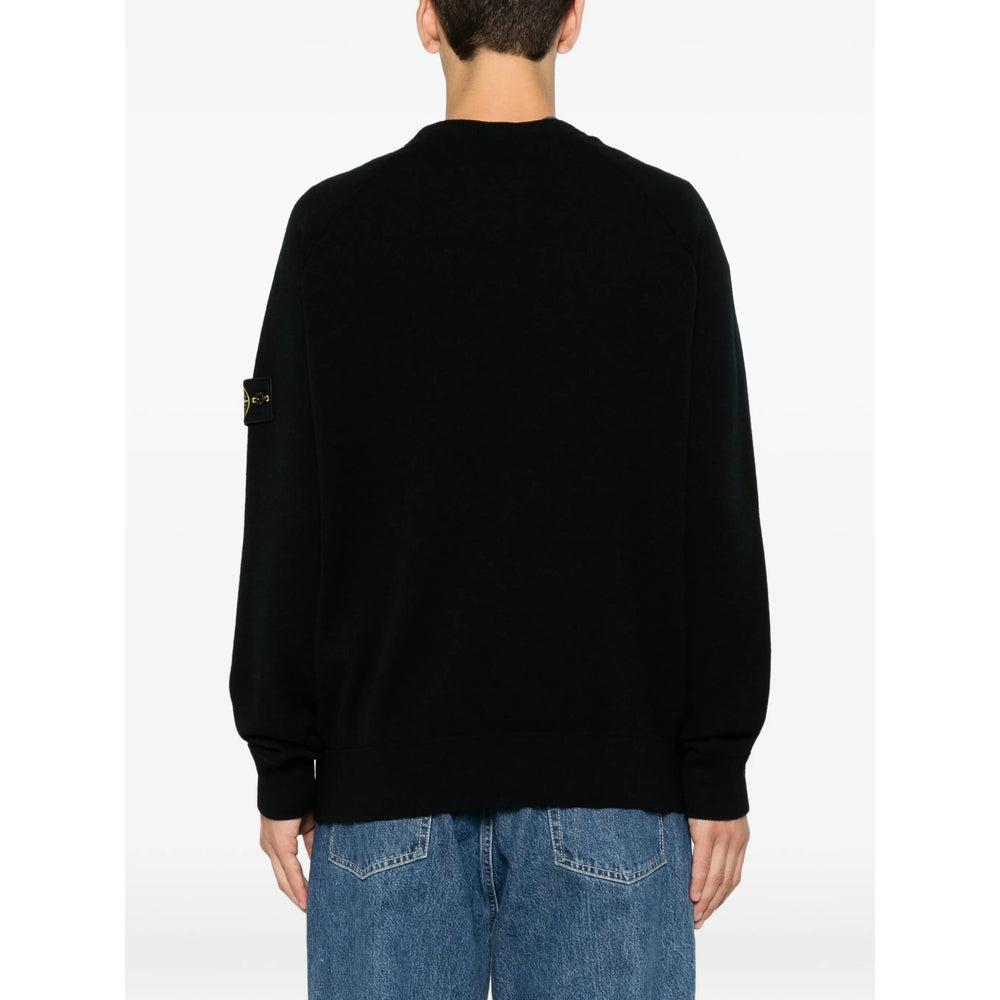 Stone Island Black Sweaters & Knitwear - Jumpers Men