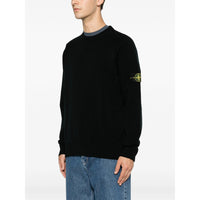 Stone Island Black Sweaters & Knitwear - Jumpers Men