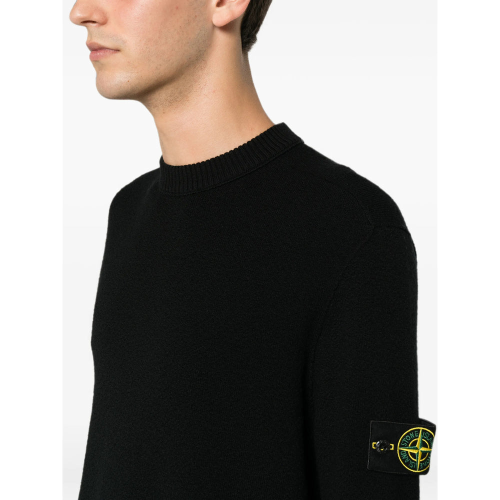 Stone Island Black Sweaters & Knitwear - Jumpers Men