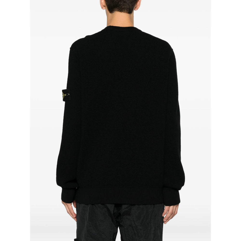 Stone Island Black Sweaters & Knitwear - Jumpers Men
