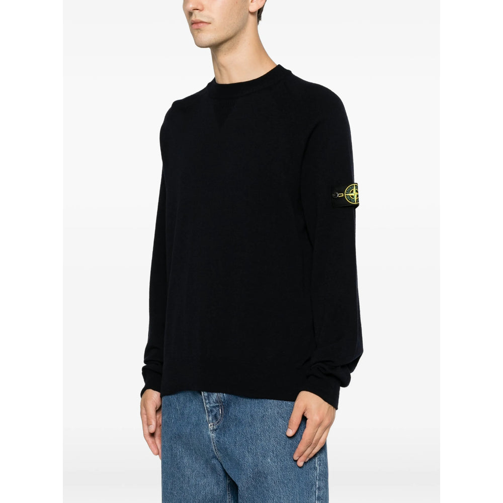 Stone Island Black Sweaters & Knitwear - Jumpers Men