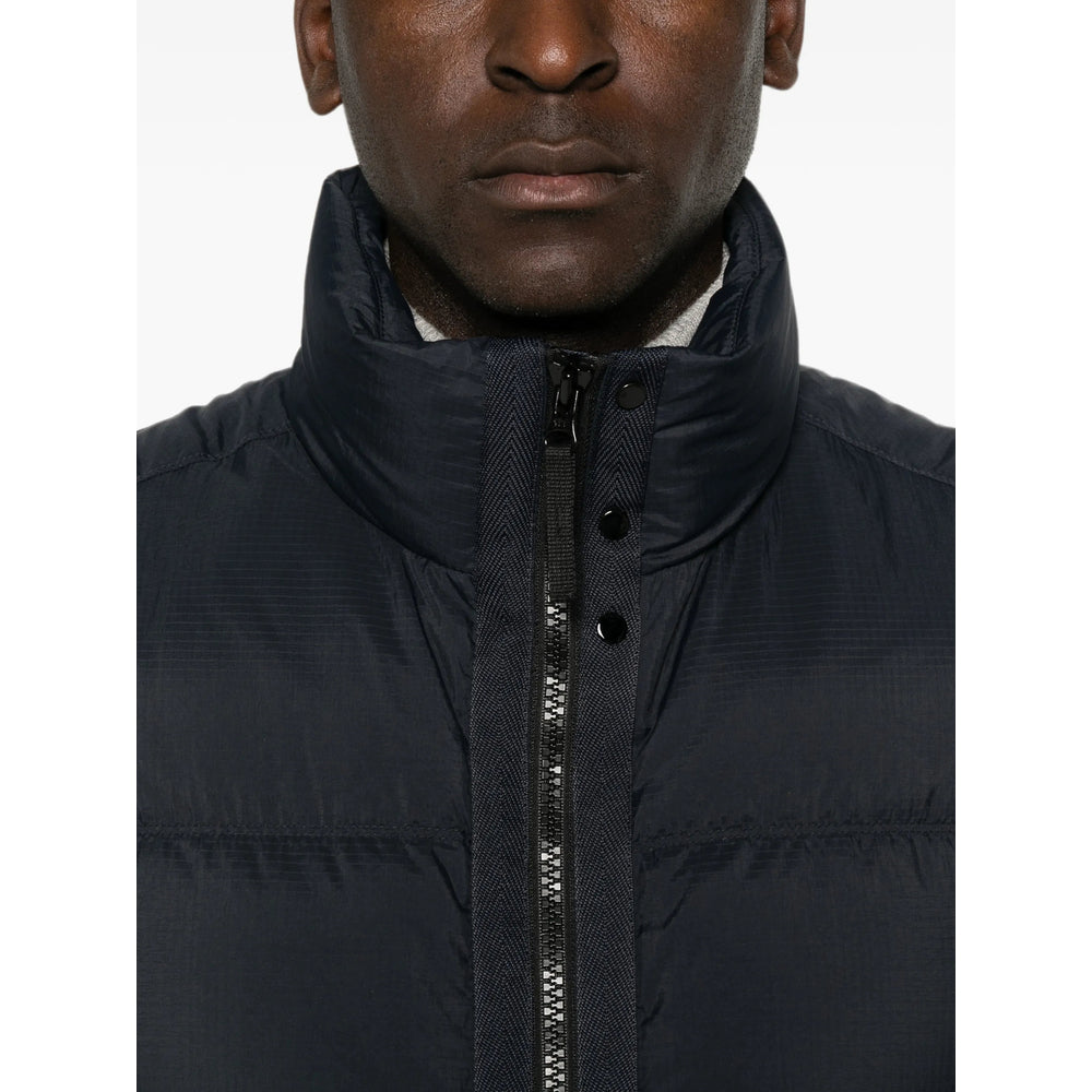 Stone Island Blue Jackets - Waistcoats & Gilets Men