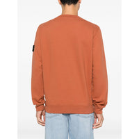 Stone Island Orange Sweaters & Knitwear - Sweatshirts Men