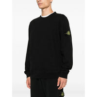 Stone Island Black Sweaters & Knitwear - Sweatshirts Men