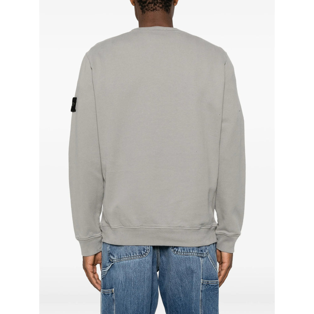 Stone Island Grey Sweaters & Knitwear - Sweatshirts Men