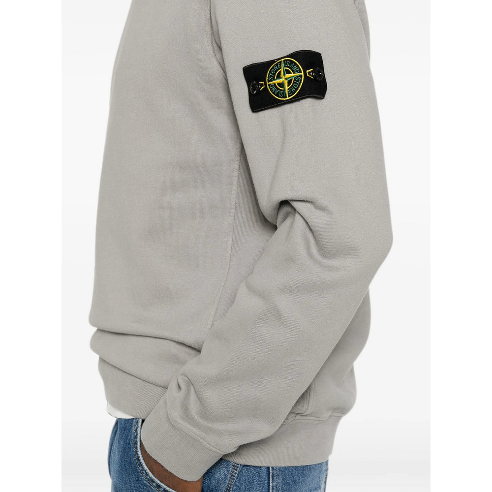 Stone Island Grey Sweaters & Knitwear - Sweatshirts Men