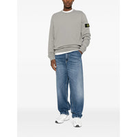 Stone Island Grey Sweaters & Knitwear - Sweatshirts Men