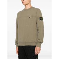 Stone Island Green Sweaters & Knitwear - Sweatshirts Men