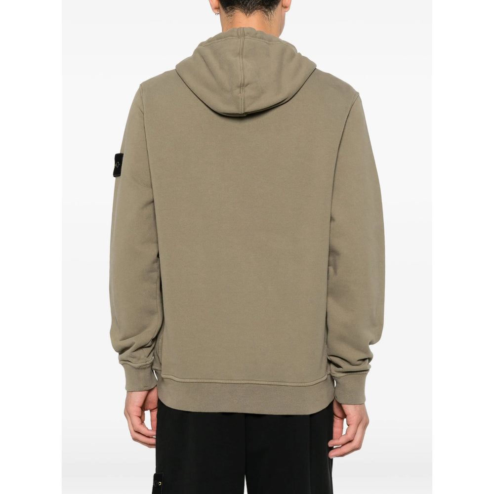 Stone Island Green Sweaters & Knitwear - Hoodies Men