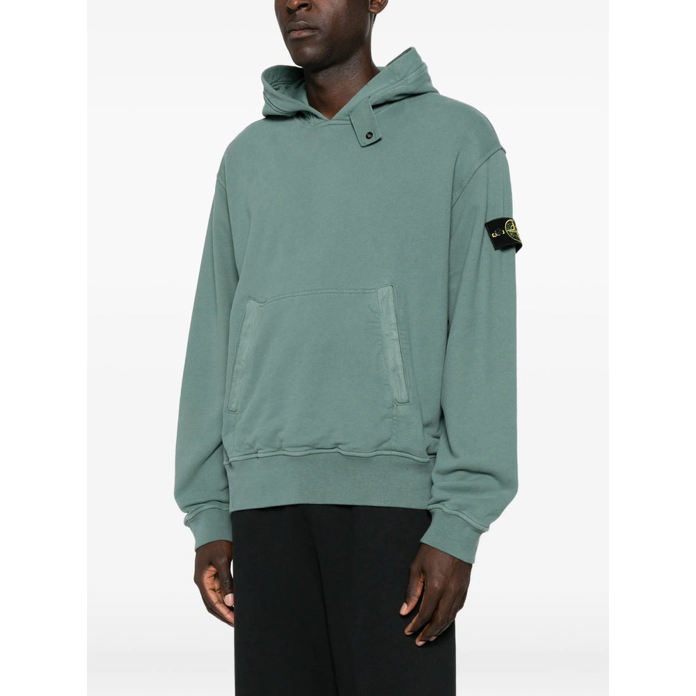Stone Island Green Sweaters & Knitwear - Hoodies Men