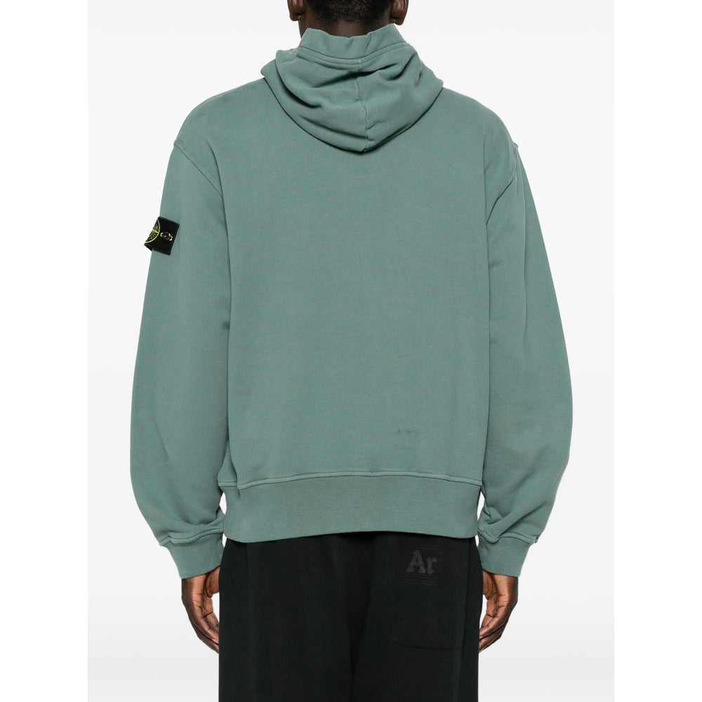 Stone Island Green Sweaters & Knitwear - Hoodies Men