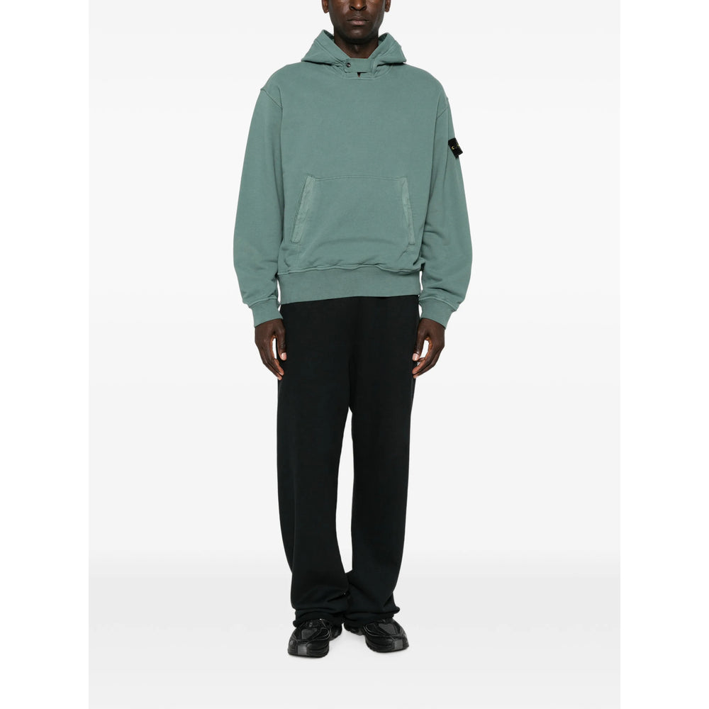 Stone Island Green Sweaters & Knitwear - Hoodies Men
